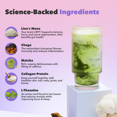 90
Servings of Matcha+
+ FREE Starter Kit